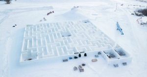 Manitoba snow maze becomes world’s largest to break Guinness record-manitoba-mileniostadium
