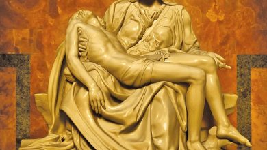 Pietà de Michelangelo na Basílica de S. Pedro
