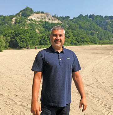 Goran Mitrevski, manager de parques municipais - Créditos: Joana Leal