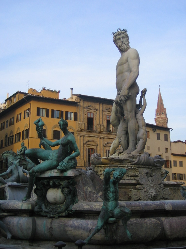 Estátua de Neptuno - Praça Della Signoria