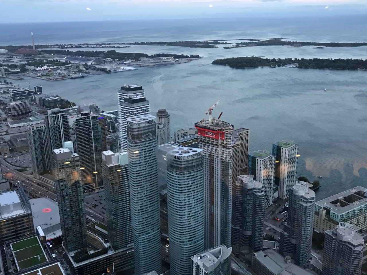 Vista da CN Tower
