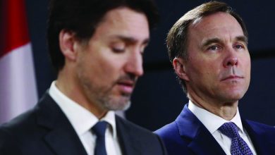 Justin Trudeau e o ministro das Finanças Bill-temacapa-mileniostadium