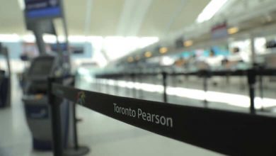 Toronto's Pearson airport cuts 1:4 of staff due to reduced travel demand amid COVID-19 pandemic-Milenio Stadium-GTAjpg