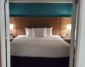 Quarantine hotel room-Milenio Stadium-Canada