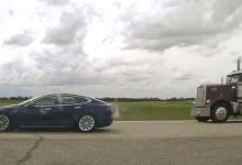 Speeding Tesla driver caught napping behind the wheel on Alberta highway-Milenio Stadium-Canada