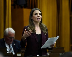Conservative immigration critic Raquel Dancho-Milenio Stadium-Canada