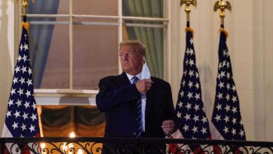 Donald Trump com covid-19 entrou na Casa Branca sem máscara