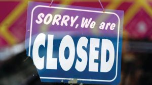 Milenio Stadium - canada sorry-we-are-closed-sign