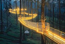 Caminhos iluminados-indonesia-mileniostadium