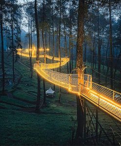 Caminhos iluminados-indonesia-mileniostadium