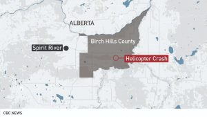 Helicopter Crash in Alberta-Milenio Stadium-Canada