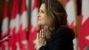Freeland says COVID-19 has created a 'window of opportunity' to launch national child-care program-Milenio Stadium-Canada