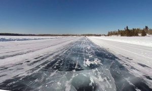 Ice road-Milenio Stadium-Canada