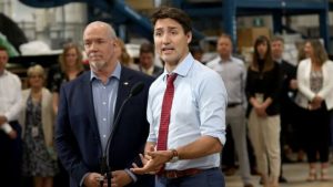 Trudeau says he supports restricting interprovincial travel when necessary to stem spread of COVID-19-Milenio Stadium-Canada