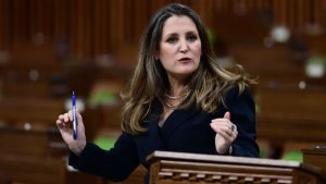 Freeland blasts Air Canada for paying $10M executive bonuses while receiving bailout-Milenio Stadium-Canada