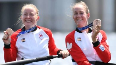 Canadian rowers Filmer, Janssens win bronze in women's pair event at Tokyo Olympics-Milenio Stadium-Canada