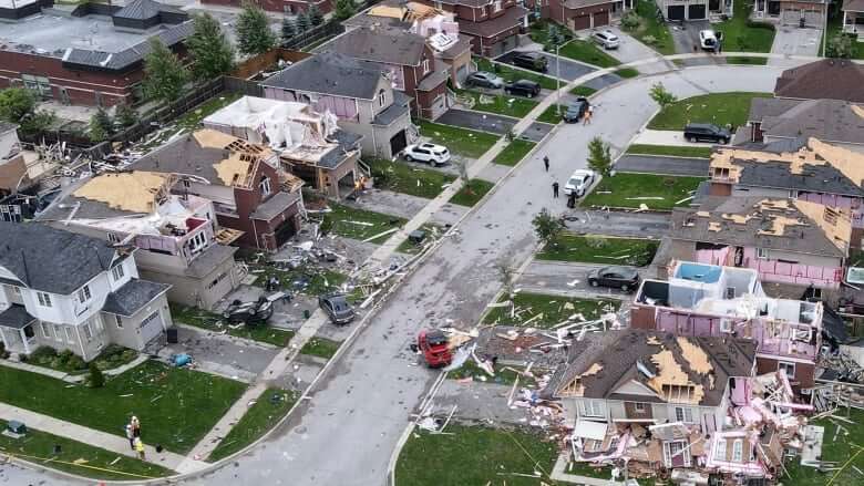 Tornado leaves 'catastrophic' damage in Barrie, Ont-Milenio Stadium-Ontario