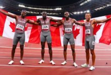 Andre De Grasse powers Canada to Olympic bronze in men's 4x100m relay-Milenio Stadium-Canada