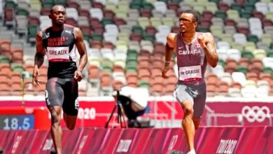In pursuit of 5th Olympic medal, Andre De Grasse eases into 200m semifinals-Milenio Stadium-Canada