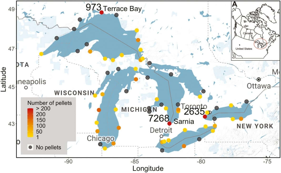 Great Lakes map-Milenio Stadium-Canada