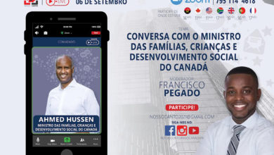 Nosso Canto recebe o ministro Ahmed Hussen-canada-mileniostadium