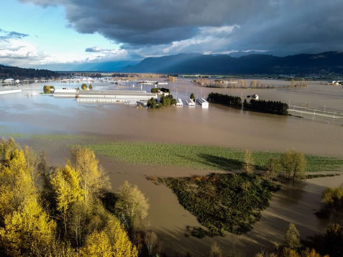 Flood in BC-Milenio Stadium-Canada