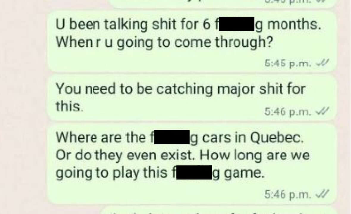 Text messages-Milenio Stadium-Ontario