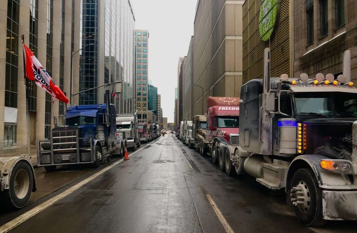 Trucks in Ottawa-Milenio Stadium-Ontario