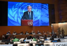 MILENIO STADIUM - GUTERRES - CLIMA 49th session of the UN Human Rights Council in Geneva