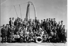 DR-Primeiro grupo de portugueses que desembarcaram em Halifax a 13 de maio de 1953 - milenio stadium - 2022-04-29