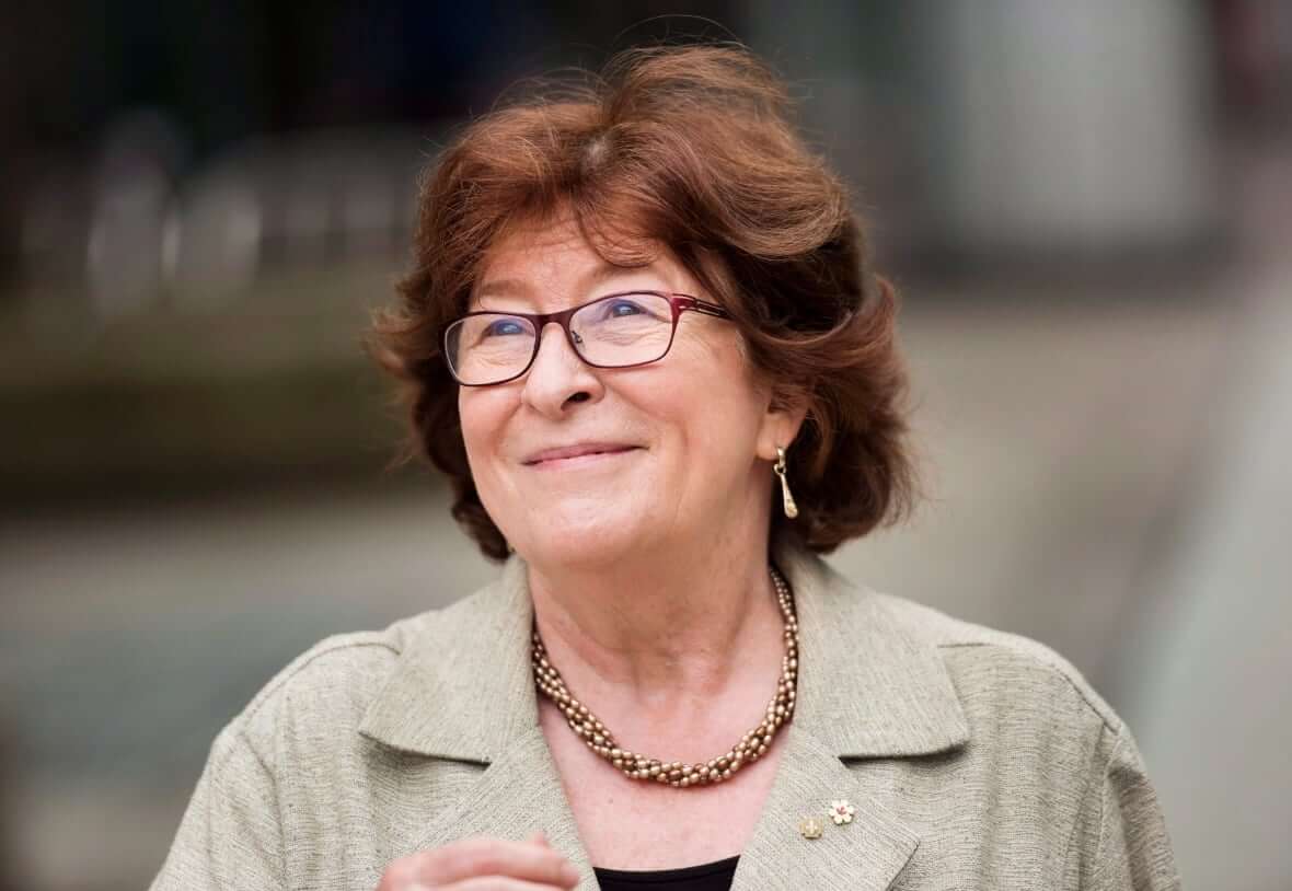 Louise Arbour, former Justice of the Supreme Court of Canada-Milenio Stadium-Canada
