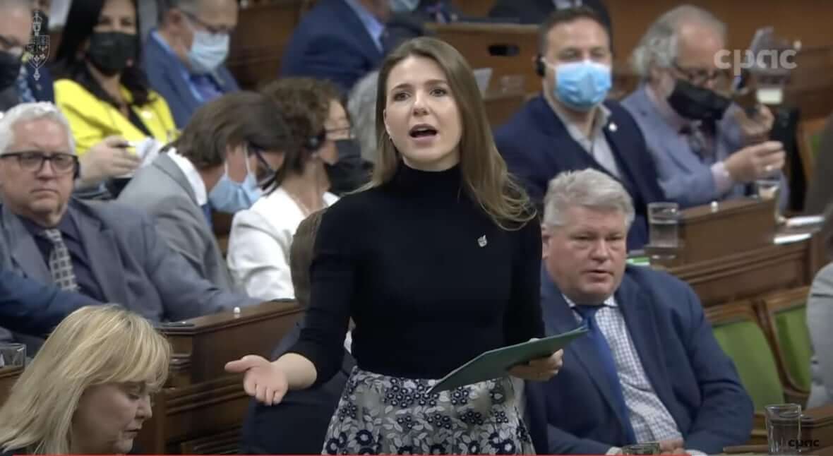 Conservative MP Raquel Dancho-Milenio Stadium-Canada