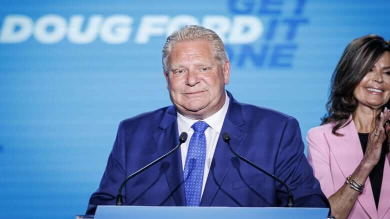 Ontario's Progressive Conservatives sail to 2nd majority, NDP and Liberal leaders say they will resign-Milenio Stadium-GTA