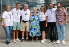 Membros da organização do Portugalo - Carmo Monteiro - milenio stadium