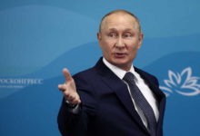Vladimir Putin attends the Eastern Economic Forum in Vladivostok