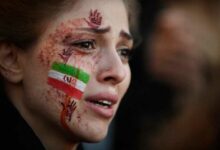 milenio stadium - irao - TOPSHOT-FRANCE-IRAN-PROTEST-RIGHTS-WOMEN