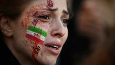 milenio stadium - irao - TOPSHOT-FRANCE-IRAN-PROTEST-RIGHTS-WOMEN