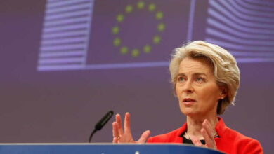 European Commission President Ursula von der Leyen presser on EU gas supply in 2023
