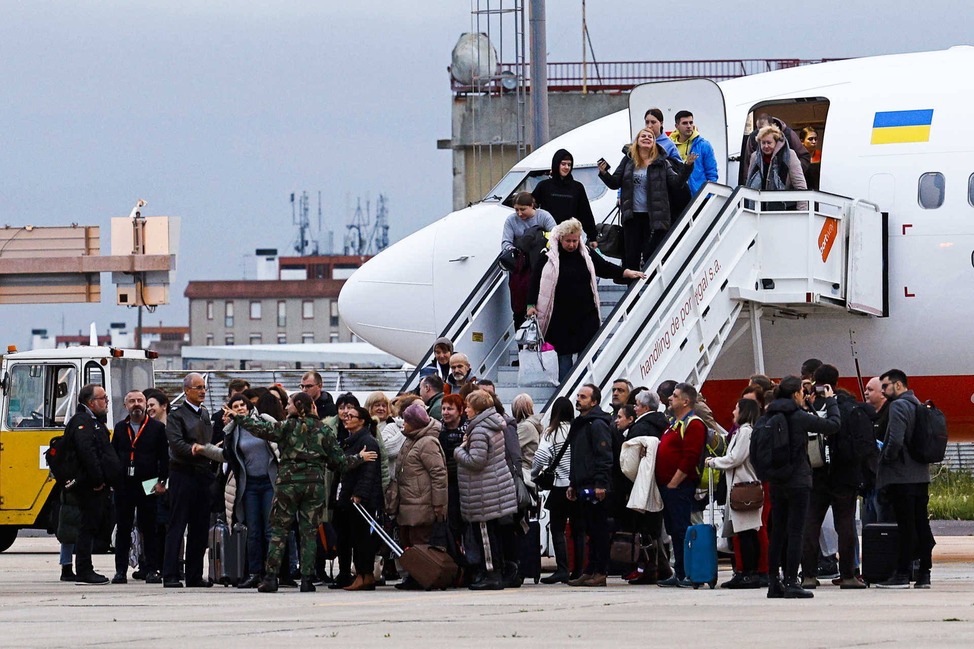 Portugal receives 170 ukrainians refugees from Moldova