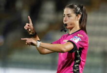 Referee Maria Sole Ferrieri Caputi - milenio stadium