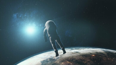 astronaut-against-realistic-planet-earth-starlight-2021-08-29-03-57-26-utc - milenio stadium