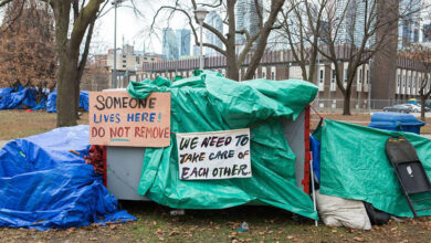 Housing-activists-Toronto-shelter-hotel-program-for-encampment-residents-isnt-a-solution