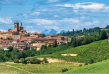 Cidade vinícola italiana -mundo-milenio
