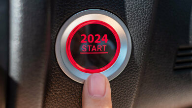 finger-press-a-car-ignition-button-with-2024-start-2023-11-27-05-18-53-utc